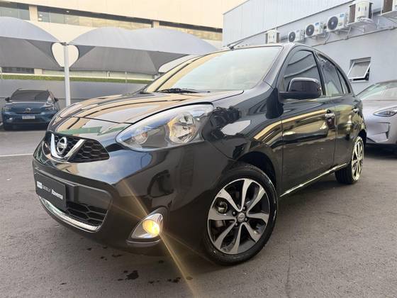 NISSAN MARCH 1.6 SL 16V FLEX 4P MANUAL NISSAN MARCH 1.6 SL 16V FLEX 4P MANUAL